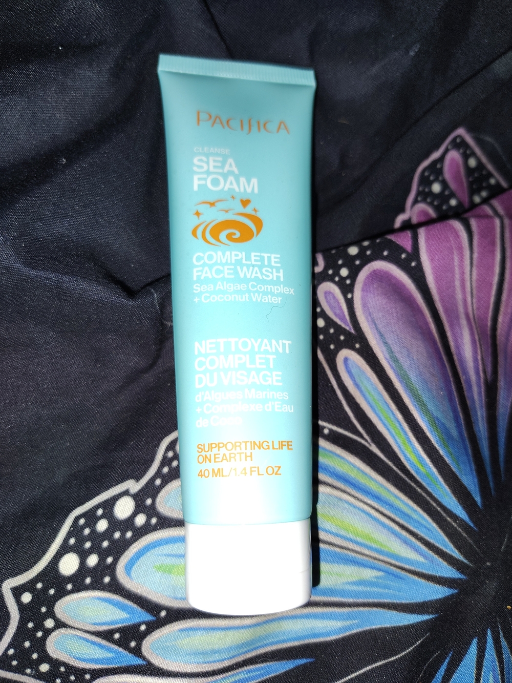 Pacifica Sea Foam Complete Face Wash — Aqua Blue